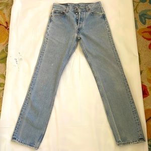 Levi’s 501 button fly